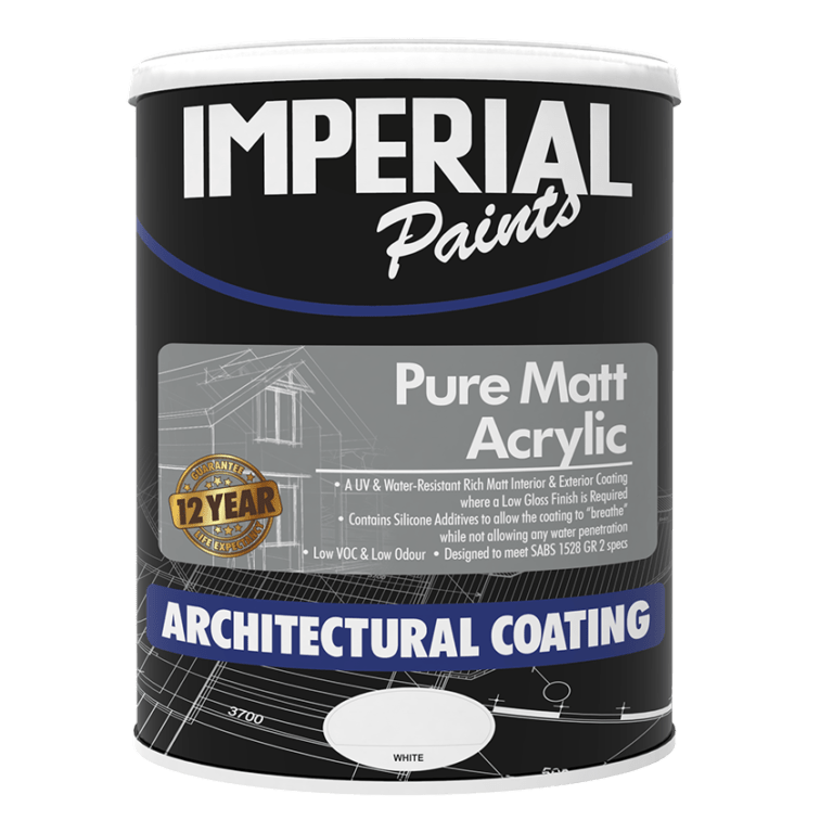 PURE MATT ACRYLIC Imperial Paints